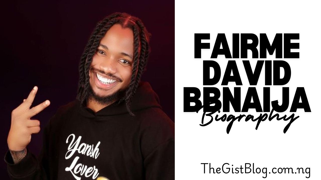 Fairme David BBNaijaFairme David BBNaija