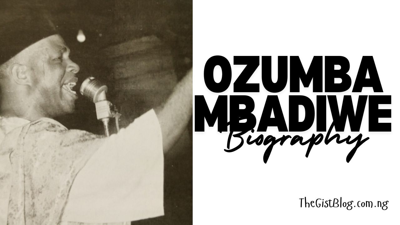 Ozumba Mbadiwe Biography